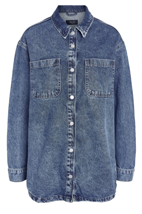 Noisy may nmalva l/s denim shacket az351mb no